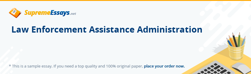 Law Enforcement Assistance Administration