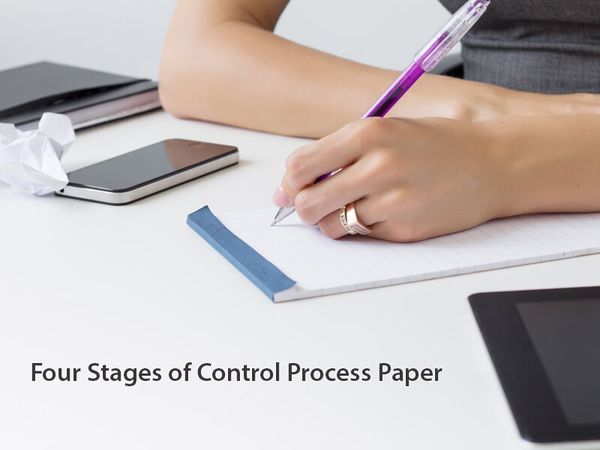 Four Stages of Control Process Paper